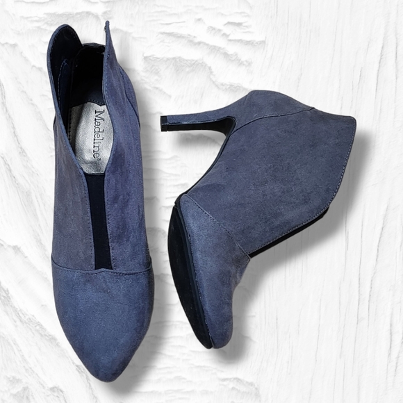 MADELINE Cassidey Heeled Ankle Gray Boots  womens size 8.5 - Picture 2 of 13